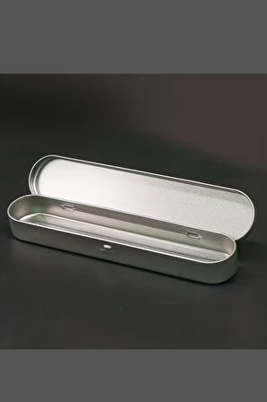 Metal Kalem Kutusu, 17.7 cm* 3.7 cm (sadece Boş kutu gönderilir)