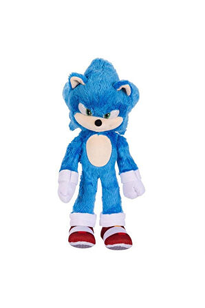Sonic 3 Lüks Sonic Pelüş Figür 35Cm Peluş Sonic Figür Oyuncak Sonic Hedgehog