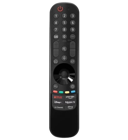 lg ile uyumlu Model OLED83G45LW Webos Tv Kumandası-Mikrofon ve Air Mause