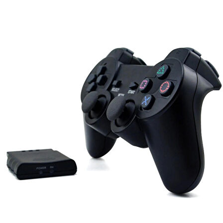 ShopFast Game Pad Titreşimli Yeni Nesil Kablosuz Oyun Kolu Pc-Ps2-Ps3 