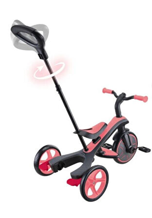 Globber Explorer 4in1 Trike Bisiklet Pembe