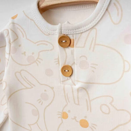 Eslenza Baby 2'Li Zıbın Takım 0099 Somon