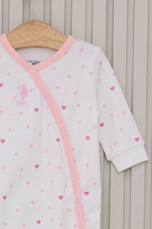 U.S Polo Bebek Tulum USB2104 Krem