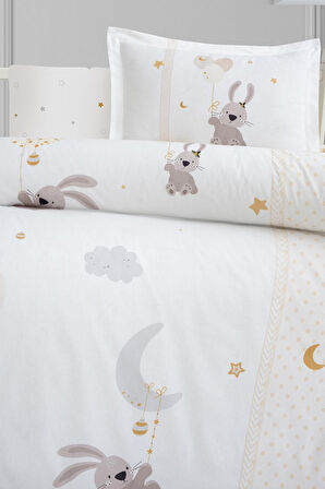 Kanz Ranforce Bebek Nevresim Takımı Knz-001 Bunny Dream