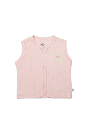 Bistyle Modal Flying Balloons Bebek Yelek BS18110 Pembe