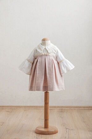 Tongs Baby Bebek Elbise 3919 Pudra