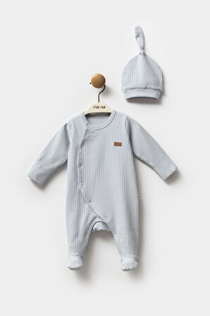 Moi Noi Galaxy Şapkalı Tulum MNB1244 Gri