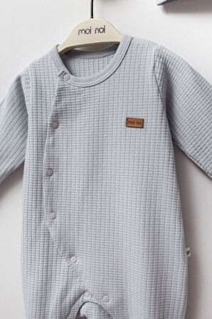 Moi Noi Galaxy Şapkalı Tulum MNB1244 Gri