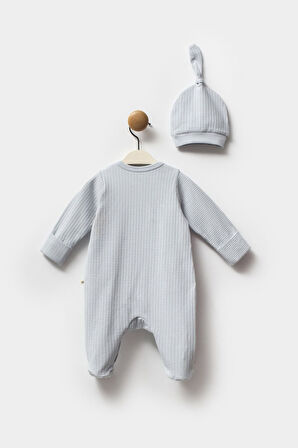 Moi Noi Galaxy Şapkalı Tulum MNB1244 Gri