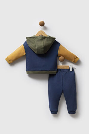 U.S. Polo Assn 2 li Takım USB2573 İndigo Hardal