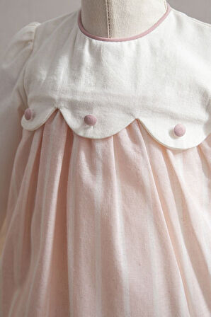 Tongs Baby Bebek Elbise 3916 Pembe