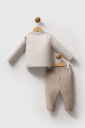 U.S. Polo Assn 2 li Takım USB2576 Bej Melanj