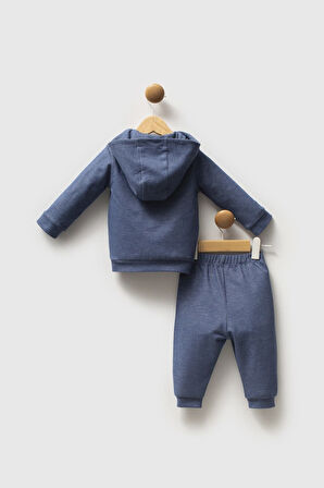 U.S. Polo Assn 3'lü Takım USB2778 Mavi