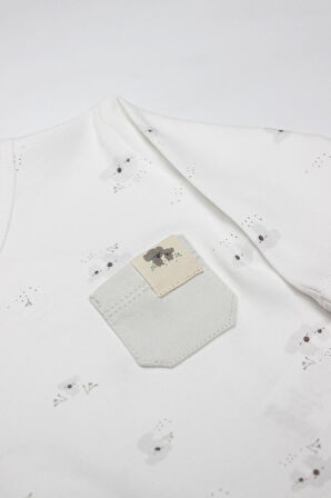 Bistyle 3Lü Zıbın Takım Lıttle Koala 13109 Gri