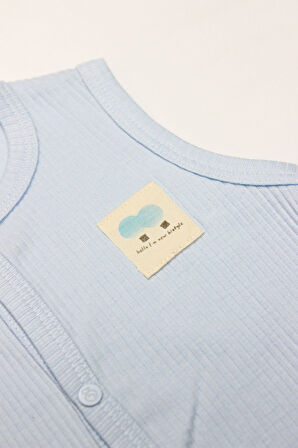 Bistyle Modal Flying Balloons Bebek Yelek BS18110 Mavi