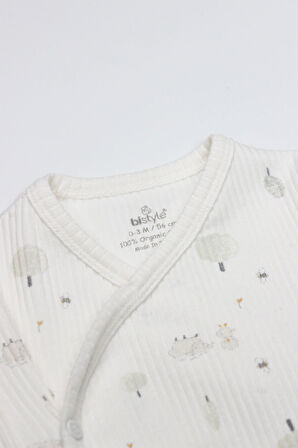 Bistyle Always Dream 3'Lü Zıbın Takım 13110 Ekru Bej