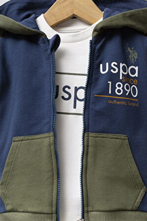 U.S. Polo Assn 3'lü Takım USB2574 İndigo Hardal