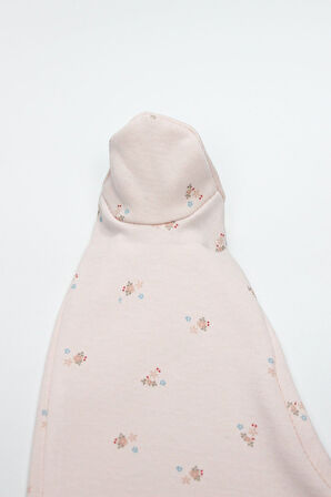 Bistyle 3Lü Zıbın Takım Grow İn Love 13102 Pembe Ekru