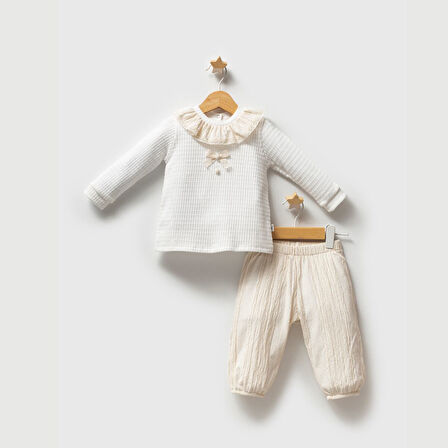 Tongs Baby Authentic 2'li Takım 5564 Ekru