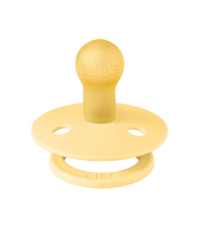 Bibs Colour Kauçuk Emzik 6-18 Ay Pale Butter