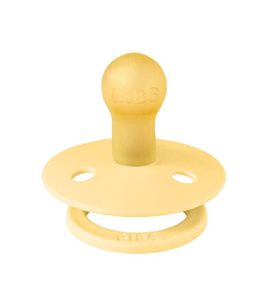 Bibs Colour Kauçuk Emzik 6-18 Ay Pale Butter