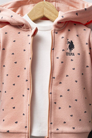 U.S. Polo Assn 3'lü Takım USB2766 Somon