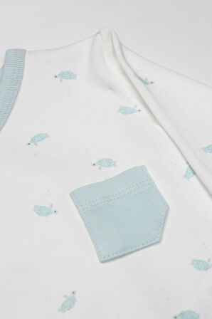 Bistyle 3Lü Zıbın Takım Hello World 13105 Mint