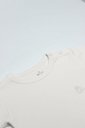 Bistyle Natural Basic Style Uzun Kol Body 17104 Ekru