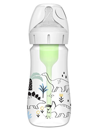 Dr.Brown's Geniş Ağız PP Antikolik Options Biberon  270 ml Erkek