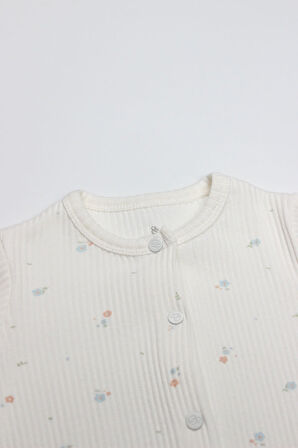 Bistyle Bloom White Tulum 15113 Ekru Gül Kurusu