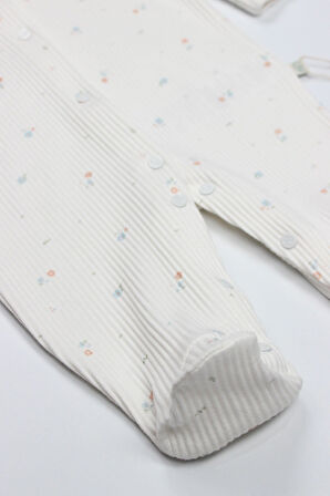 Bistyle Bloom White Tulum 15113 Ekru Gül Kurusu