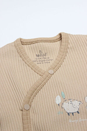 Bistyle Always Dream Yarım Kol Badi 17115 Ekru Bej