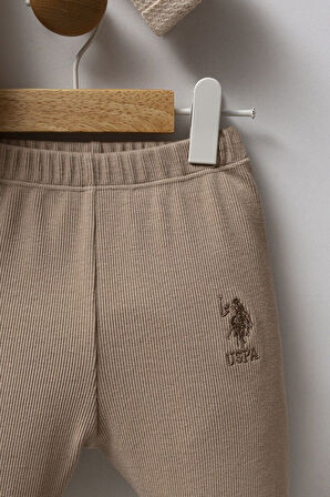 U.S. Polo Assn 2 li Takım USB2587 Bej