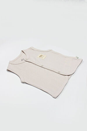 Bistyle Modal Flying Balloons Bebek Yelek BS18110 Bej