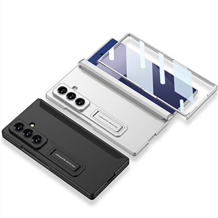 Galaxy Z Fold 7 Kılıf M-Magnet Kamera Çıkıntılı Koruma Kılıf