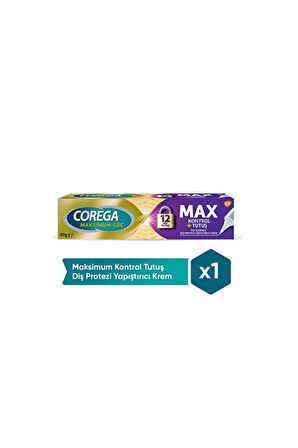 Diş Protezi Yapıştırıcı Krem - Max Kontrol - 40 gr