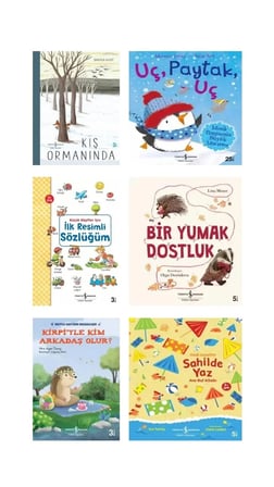 3-6 Yaş Çocuklar İçin Masal Öykü ve Hikayeler 6 Kitap