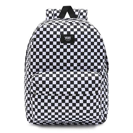 Vans Mn Old Skool Check Backpack Sırt Çantası Damalı Beyaz