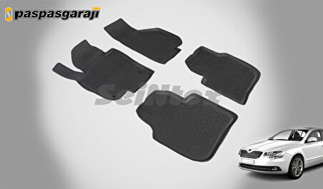 Seintex Skoda Superb 2 4D Havuzlu Paspas 2008-2015 Arası