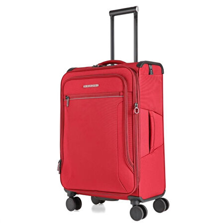Verage GM21002W Kumaş Valiz Orta Boy Kırmızı