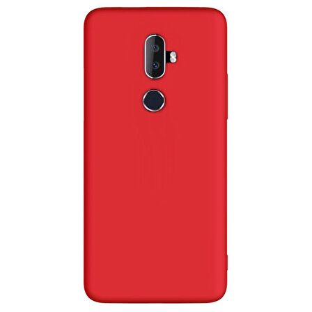 Gpack Alcatel 3V Kılıf Premier Silikon Esnek KorumaNano Glass