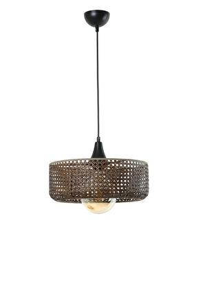 ZACK TEKLİ KAHVE RATTAN SARKIT