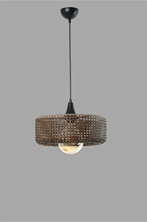 ZACK TEKLİ KAHVE RATTAN SARKIT
