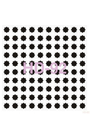 Hd092 Home Dekor Stencil 45x45