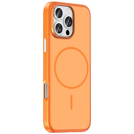 iPhone 16 Pro Max Kılıf MagSafe Şarj Özellikli Ultra İnce Mat Soft Lora PC Kapak