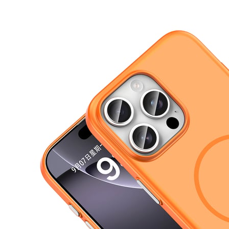iPhone 16 Pro Max Kılıf MagSafe Şarj Özellikli Ultra İnce Mat Soft Lora PC Kapak