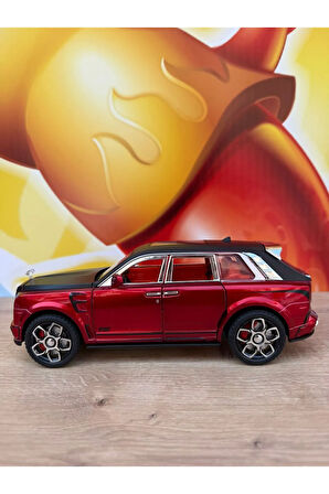 Çek Bırak Işıklı Ve Sesli Metal Rolls Royce Kapı Bagaj Kaput Açılır Sesli Işıklı Model Araba 22cm