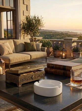 Por land Porselen Premium Küllük – Şık ve Modern Tasarım 2'li Set 10 Cm