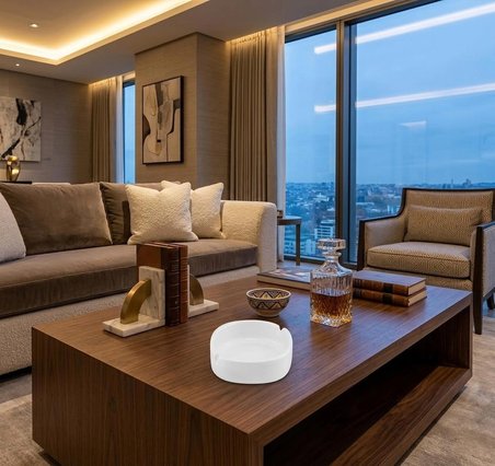 Por land Porselen Premium Küllük – Şık ve Modern Tasarım 2'li Set 10 Cm