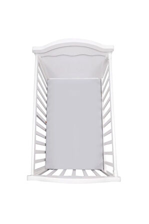 Montessori Gri Lastikli Çarşaf (100*200 Cm Tek Kişilik Çarşaf)